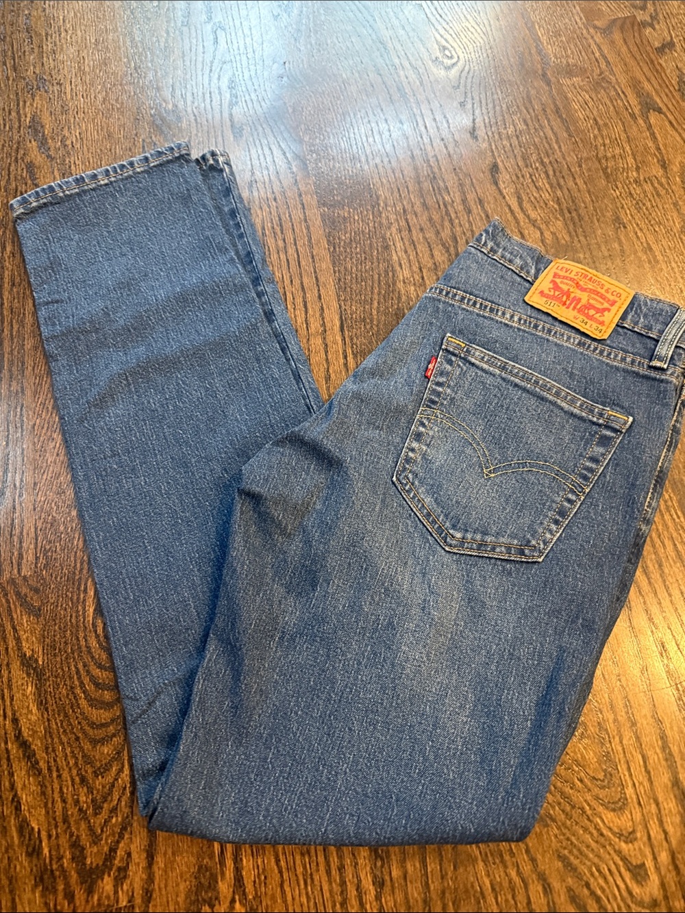 Levi's Men's Classic Indigo Straight Jeans 511 34x34